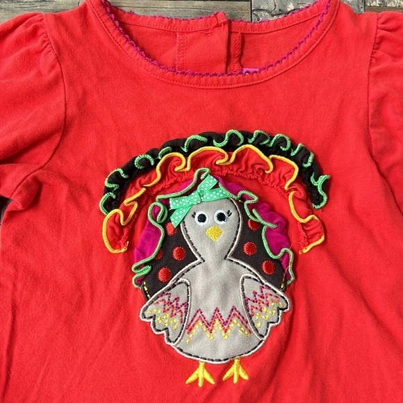 Goodlad Turkey Thanksgiving Tunic Top/Dress Size 3T - Picture 2 of 8